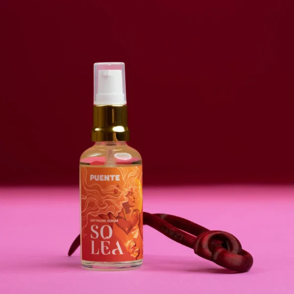 Zestaw: satynowe serum Soléa i spinka Rocha